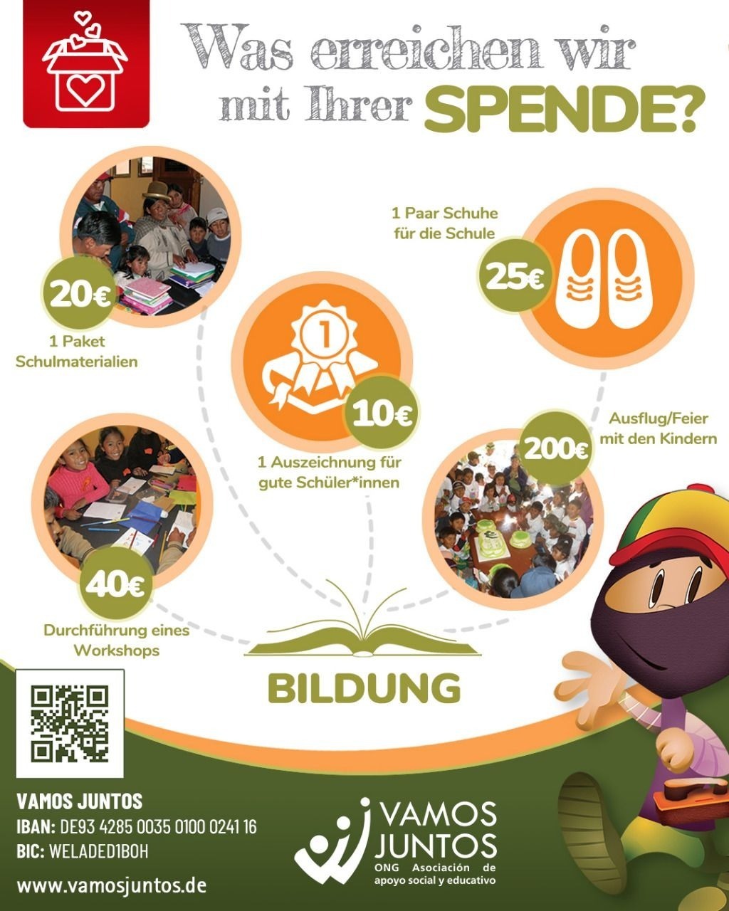 Spende Bildung